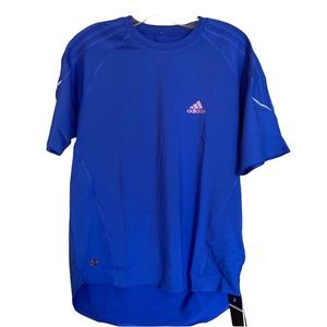 Adidas Mens Performance short sleeve shirt size M new with tags